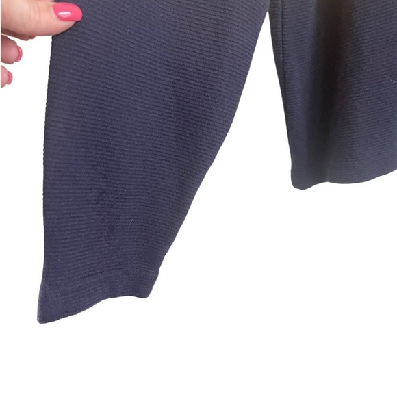 Croft Barrow Cardigan Women XLP Color Block Cotton Ribbed Petite Office Classic - Picture 5 of 8